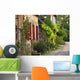 Facade and Picturesque Greenery Wall Decal