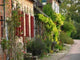 Facade and Picturesque Greenery Wall Decal