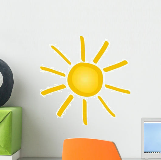 Rising Sun Wall Decal