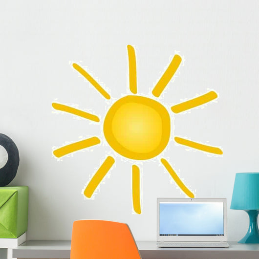 Rising Sun Wall Decal
