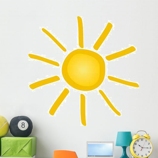 Rising Sun Wall Decal