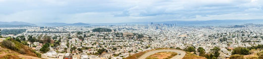 San Francisco Cityscape USA Wall Decal