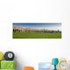 Aqueduct Ancient Roman Ruins Wall Decal Panoramic Wall Decal