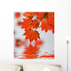 Wine Maple Leaf Abstract Wall Decal