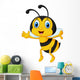 Funny Honey Bee Wall Decal