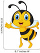 Funny Honey Bee Wall Decal