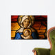 Stained Glass Depicting Virgin Wall Decal