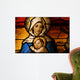 Stained Glass Depicting Virgin Wall Decal