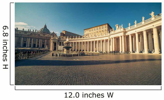 Vatican City and Rome Wall Decal