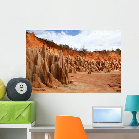 Red Tsingy Madagascar 07 Wall Decal