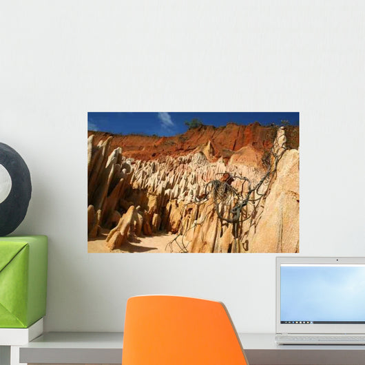Red Tsingy Madagaskar 07 Wall Decal
