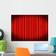 Theatre Curtains Wall Decal