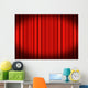 Theatre Curtains Wall Decal