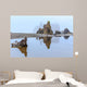 Foggy Morning Ruby Beach Wall Decal Design 2