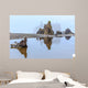 Foggy Morning Ruby Beach Wall Decal Design 2