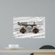 Antique Opera Glasses Music Wall Decal