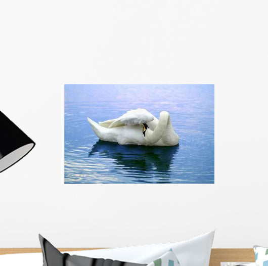 When Maintaining Swan Wall Decal