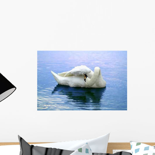When Maintaining Swan Wall Decal