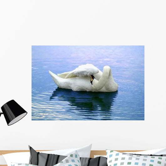 When Maintaining Swan Wall Decal
