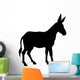 Silhouette Donkey Wall Decal