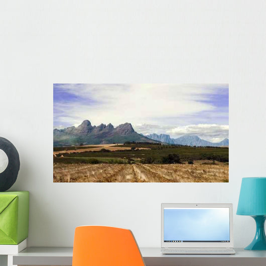 Plains and Mountains Wall Decal