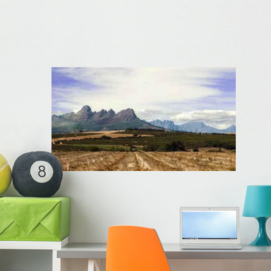Plains and Mountains Wall Decal