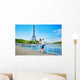 Young Romantic Couple Having Wall Decal