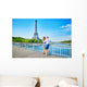 Young Romantic Couple Having Wall Decal