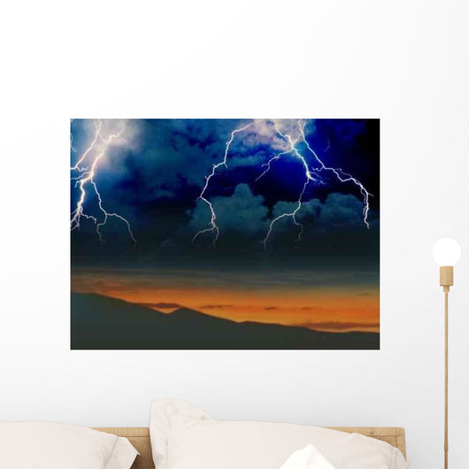 Lightning5 Wall Decal