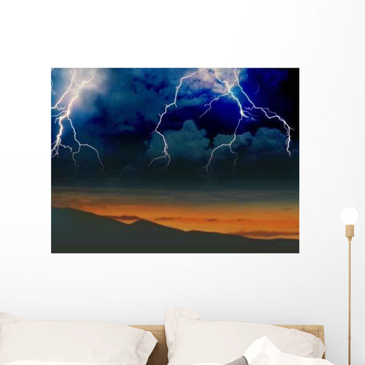 Lightning5 Wall Decal