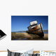 Abandoned Beached Shipwreck Wall Decal