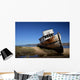 Abandoned Beached Shipwreck Wall Decal