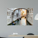 Tourists Gondolas Sailing under Wall Decal