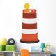 Road Barrier Wall Decal
