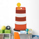 Road Barrier Wall Decal