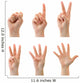 Counting Woman Hands Wall Stickers Wall Decal