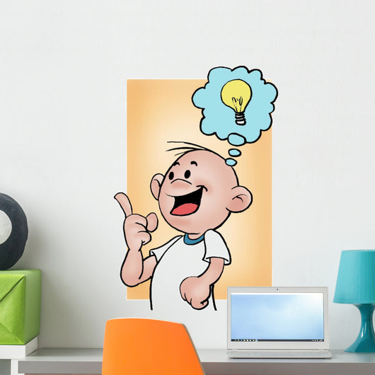 Smart Idea Guy Wall Decal