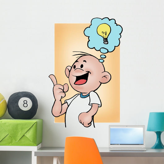 Smart Idea Guy Wall Decal