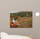Beagle Pumpkin Fiel Wall Decal