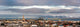 Reykjavik Iceland Panorama Winter Wall Decal