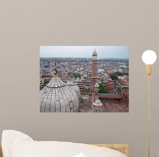 New Delhi Skyline Wall Decal