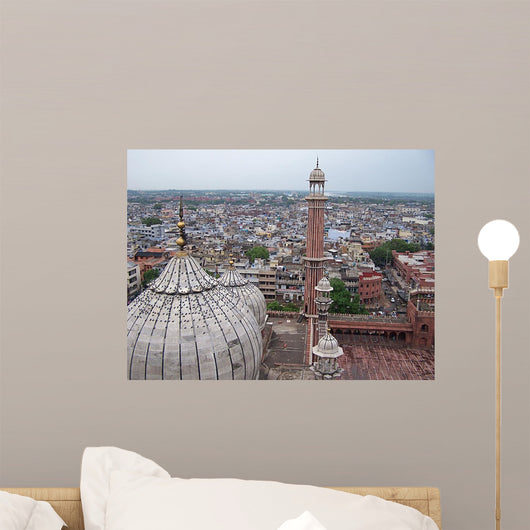 New Delhi Skyline Wall Decal
