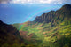 Aerial Kauai Coastline Hawaii Wall Decal
