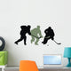 Hockey Players Wall Decal