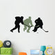 Hockey Players Wall Decal