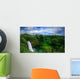 Waterfall Kauai with Rainbow Wall Decal