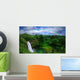 Waterfall Kauai with Rainbow Wall Decal