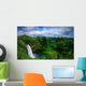 Waterfall Kauai with Rainbow Wall Decal