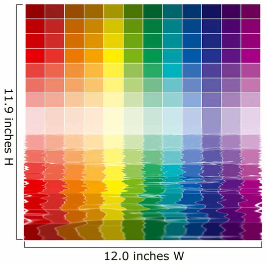 Palette Chromatique Et Mlange Wall Decal