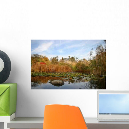 Autumnal Teichidylle Wall Decal